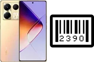 How to find the serial number on Infinix Note 40