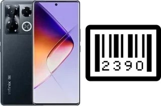 How to find the serial number on Infinix Note 40 Pro+