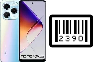 How to find the serial number on Infinix Note 40X 5G