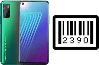 How to find the serial number on Infinix Note 7 Lite