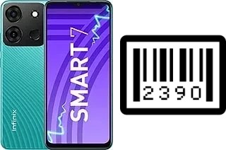 How to find the serial number on Infinix Smart 7 (India)