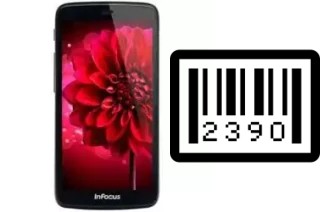 How to find the serial number on InFocus IN810