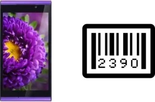 How to find the serial number on InFocus M310 Charm Purple