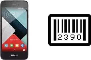 How to find the serial number on InFocus M350