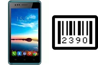 How to find the serial number on Intex Aqua 4.5E