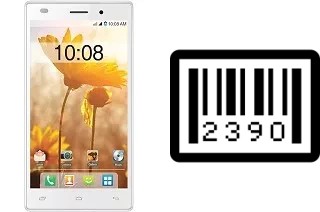 How to find the serial number on Intex Aqua Power +