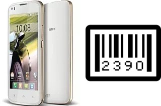 How to find the serial number on Intex Aqua Speed