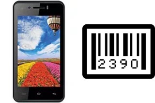 How to find the serial number on Intex Aqua Y2 Remote