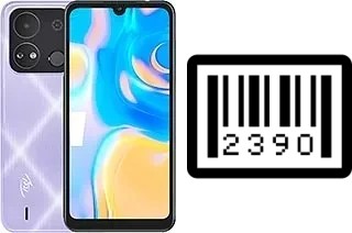 How to find the serial number on itel A04