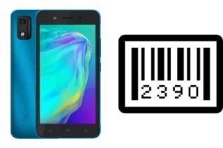 How to find the serial number on itel A23 Pro