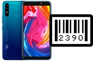 How to find the serial number on itel A56