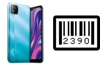 How to find the serial number on itel A57