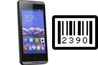 How to find the serial number on itel it1407