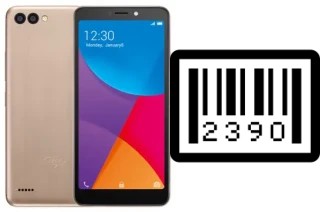 How to find the serial number on itel P13