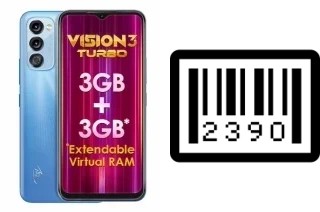 How to find the serial number on itel Vision 3 Turbo