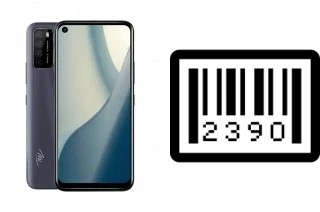 How to find the serial number on itel Vision2