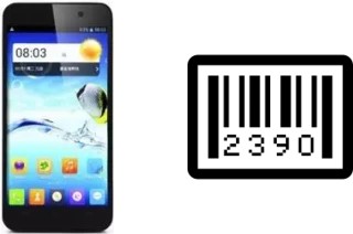 How to find the serial number on JiaYu G4 Advanced