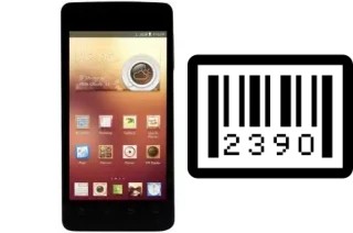 How to find the serial number on K-Touch E616