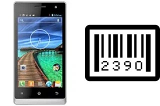 How to find the serial number on Karbonn A12+