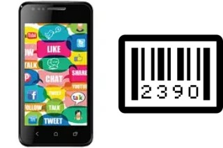 How to find the serial number on Karbonn A2