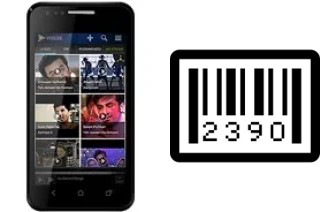 How to find the serial number on Karbonn A2+