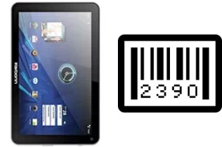 How to find the serial number on Karbonn Smart Tab 9