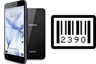 How to find the serial number on Karbonn Titanium Mach Two S360