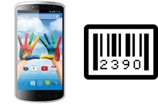 How to find the serial number on Karbonn Titanium X