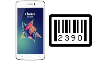 How to find the serial number on KENEKSI Choice