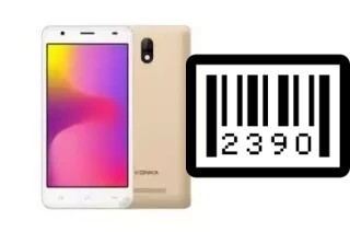 How to find the serial number on Konka D9