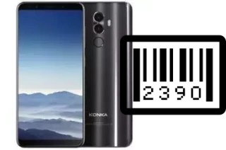 How to find the serial number on Konka S5