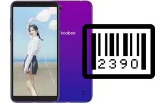 How to find the serial number on Koobee S209