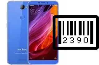 How to find the serial number on Koobee S509