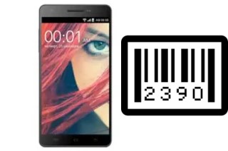 How to find the serial number on KREZ SL502B4 DUO 3G