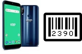 How to find the serial number on Krip K57 4G LTE