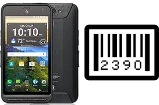 How to find the serial number on Kyocera DuraForce XD