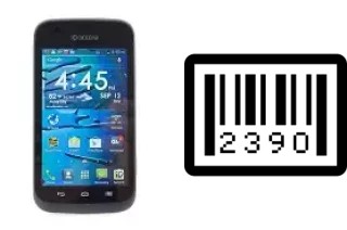 How to find the serial number on Kyocera Hydro Edge