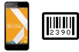 How to find the serial number on Lanix Ilium LT520