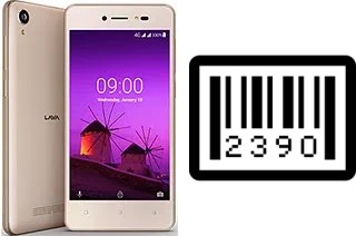 How to find the serial number on Lava Z50