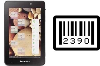 How to find the serial number on Lenovo LePad S2007