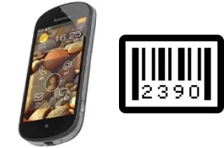 How to find the serial number on Lenovo LePhone S2