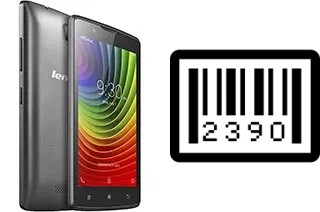 How to find the serial number on Lenovo A2010