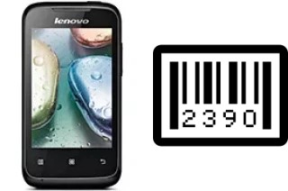 How to find the serial number on Lenovo A269i