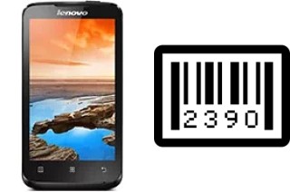 How to find the serial number on Lenovo A316i