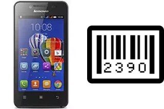 How to find the serial number on Lenovo A319