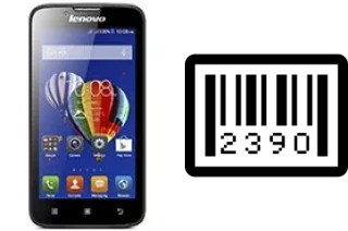 How to find the serial number on Lenovo A328