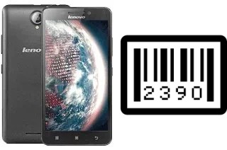 How to find the serial number on Lenovo A5000