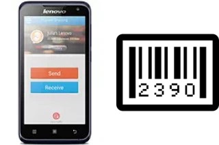 How to find the serial number on Lenovo A526