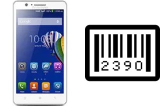 How to find the serial number on Lenovo A536