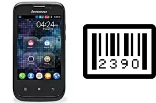 How to find the serial number on Lenovo A60+